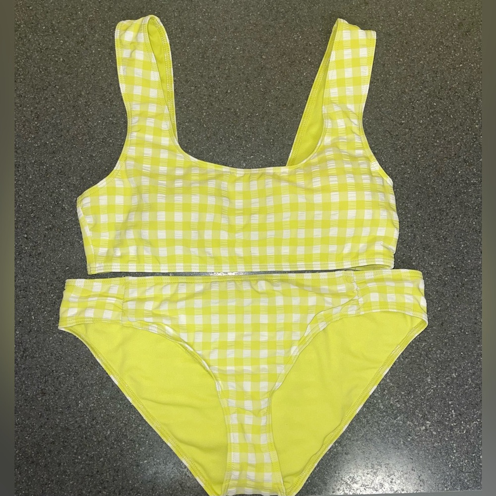 Neon Yellow Roxy Bikini